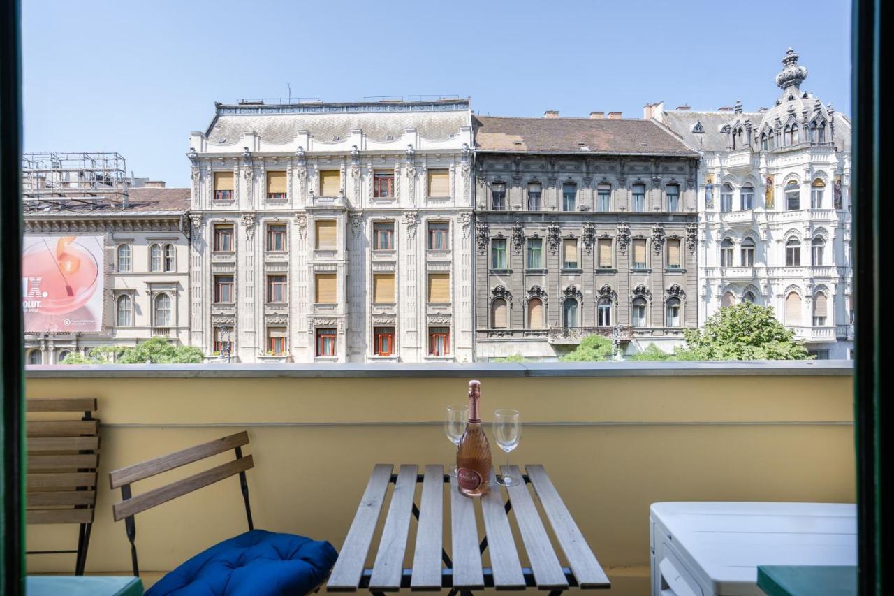 Buenos Boutique - A/C, 2 Bathrms, Amazing View Appartement Boedapest Buitenkant foto